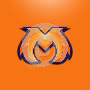 Logo Esport M2  gaming logo