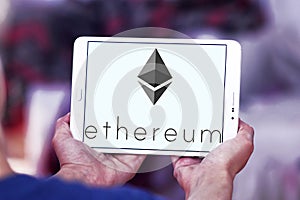 Ethereum cryptocurrency logo