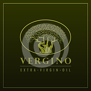 Logo for extra virgin olive oil