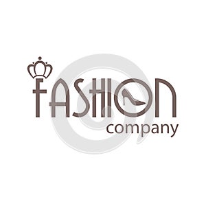 Logo fashion modern company