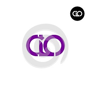 Letter CLO Monogram Logo Design