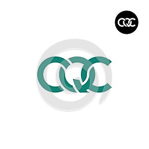 Letter CQC Monogram Logo Design photo