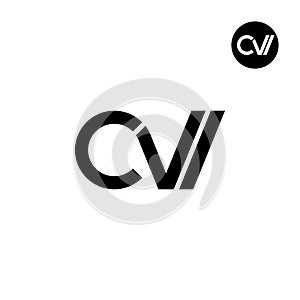 Letter CVI Monogram Logo Design photo