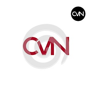 Letter CVN Monogram Logo Design