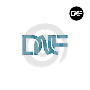 Letter DNF Monogram Logo Design