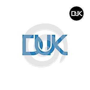 Letter DUK Monogram Logo Design photo