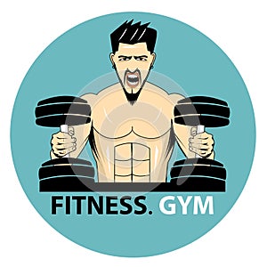 Logo Fitness GYM Special Design