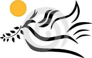 Logo of flying bird