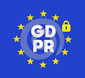 Logo of General Data Protection Regulation Banner