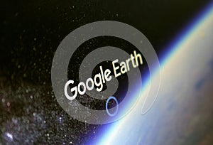 Google Earth maps application logo