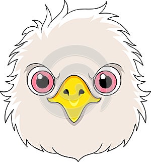 logo of the head of an eagle with a ferocious face