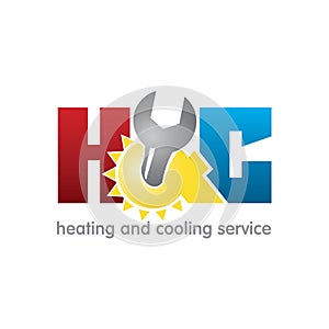 Logo - Heating and Cooling Service