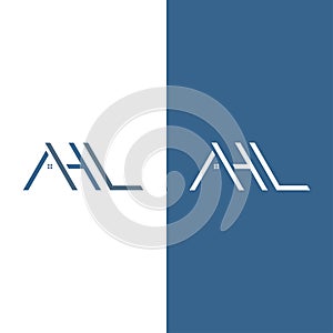 Logo Or Icon Letter AHL