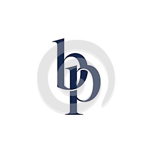 Logo Or Icon Letter bp