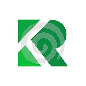 Logo Or Icon Letter KR