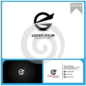 Logo lattering E
