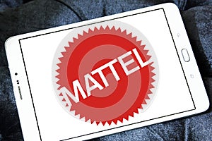 Mattel toy manufacturing company logo