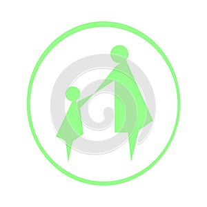 Logo mother and child