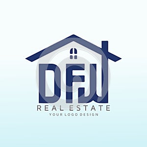 Logo for a new real estate company letter DFW photo