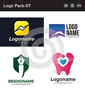 Logo pack design trend awesome