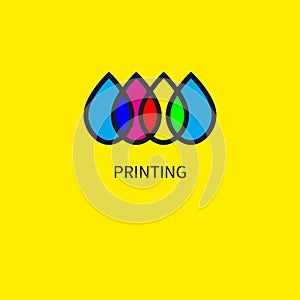 Logo printing house