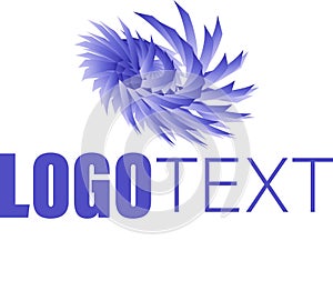 Tech Digital Whirl Logo Abstract Design