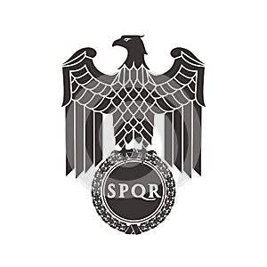 Logo of the Roman eagle