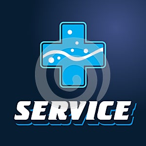 Logo service plus