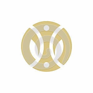 logo shape oval simple unique and full filosofis