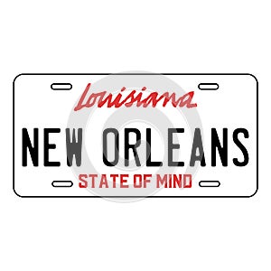 Logo Slogan Tagline New Orleans French Quarter Mardi Gras Southern Decadence Carnival Season Louisiana isolated on white