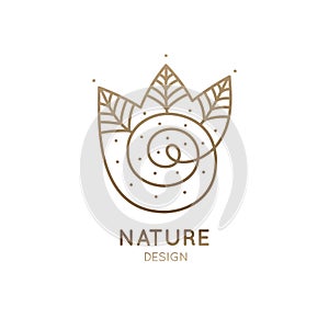 Logo spiral forest