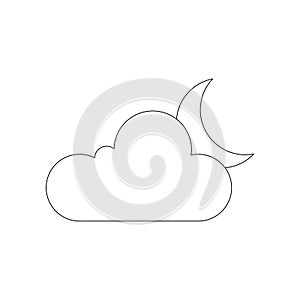 logo stock vector cloud template design