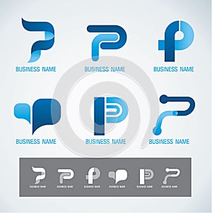 Logo and Symbol design P concept