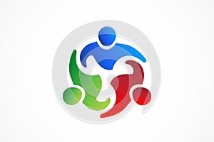 Logo teamwork unity business partners