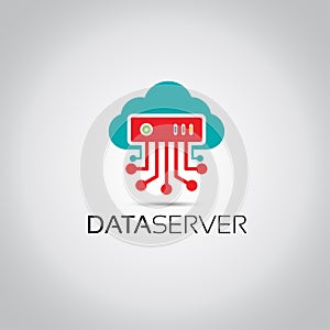 Server Data Cloud Logo