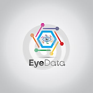 Digital Data Eye Logo