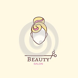 Logo template - beauty salon