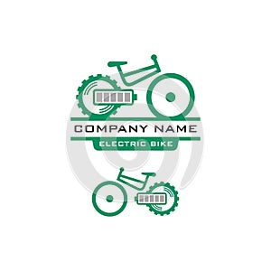 Logo template for Elctronic bike