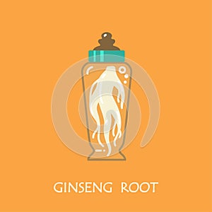 Logo template - ginseng root