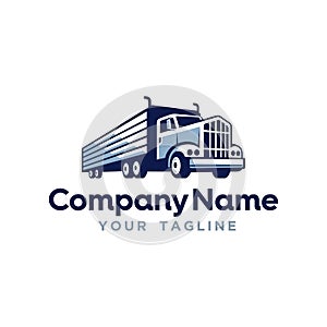 Logo Template for Trucking Transportation Company photo