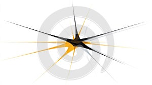 Abstract Starburst Explosion