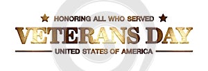 Logo Veterans Day