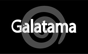 logo wordmark galatama for you businnes