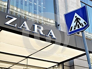 Zara store in Rome