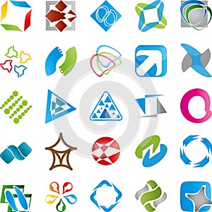 Logos collection, icon collection, buttons collection, Logos, collection, Multimedia, Service