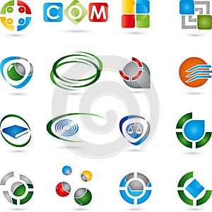 Logos, collection, services, IT