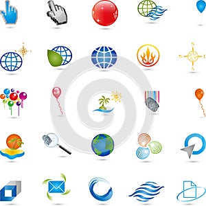 Logos collection, services logos