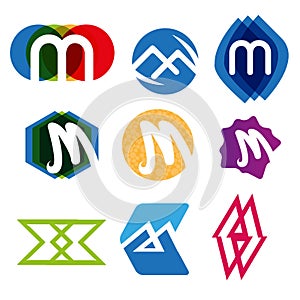 Logos letter m