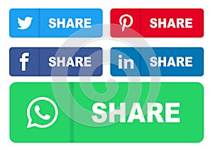 share button facebook twitter instagram social media icons