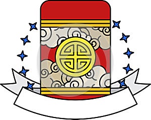 logotype of an ang pao